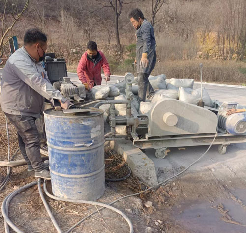 黑龙江路面下沉注浆